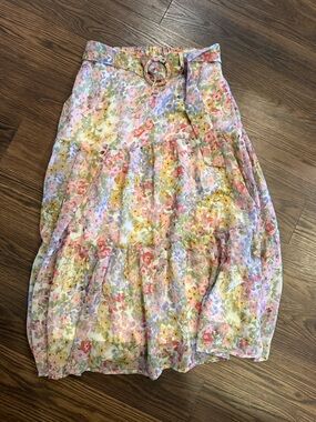 Floral maxi Skirt